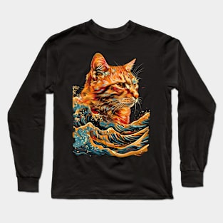 Catzilla Cat Paws Of Adoration Unleashed Long Sleeve T-Shirt